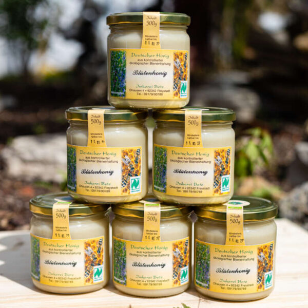 Bio-Blütenhonig aus der Oberpfalz im Sparpaket (DE-ÖKO-037)